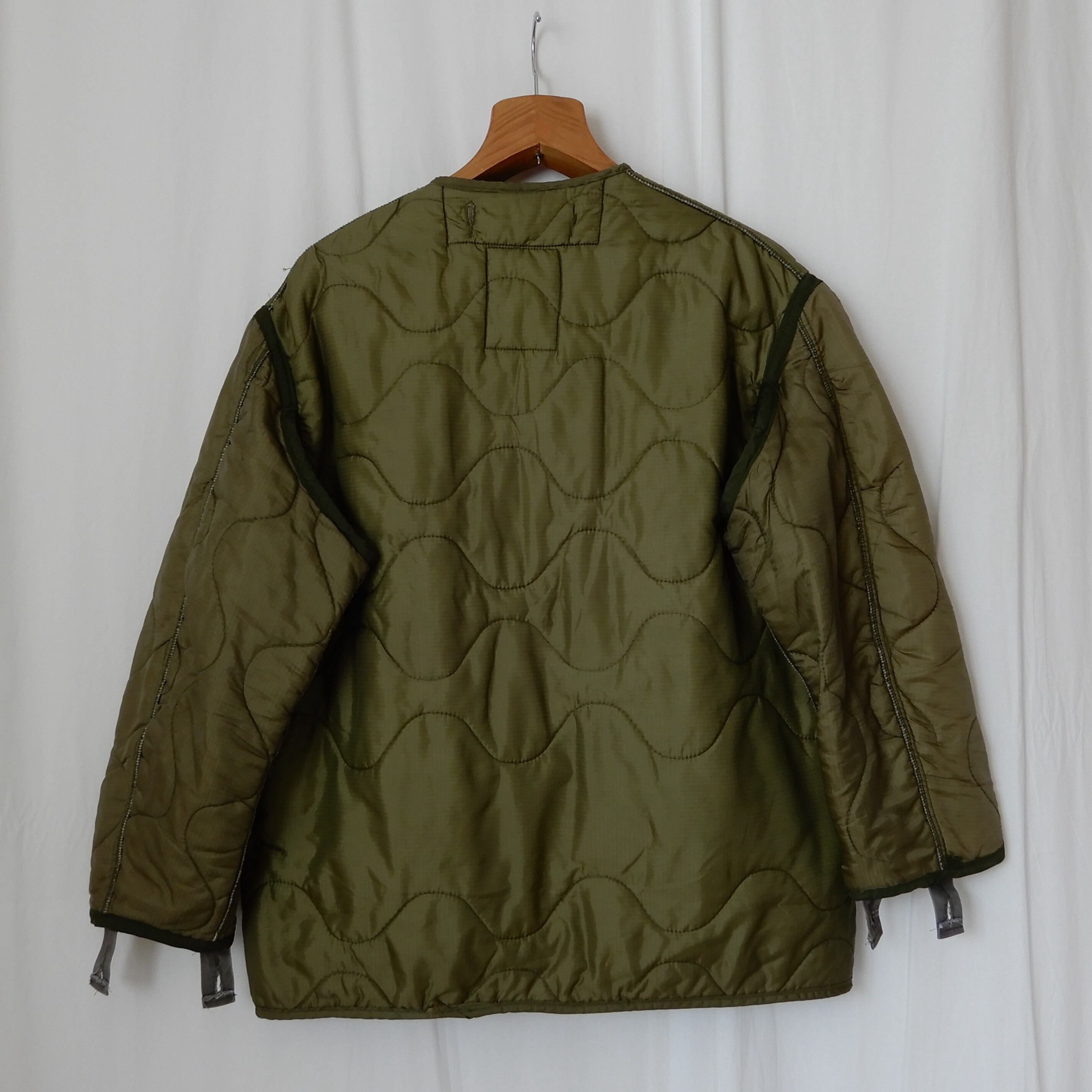 M-65 Military Field Jacket Quilted Coat Liner, OD Green & Coyote Brown