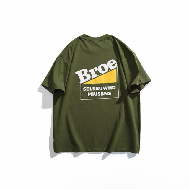 オーバーサイズカジュアルバックプリントTシャツ　 C00389