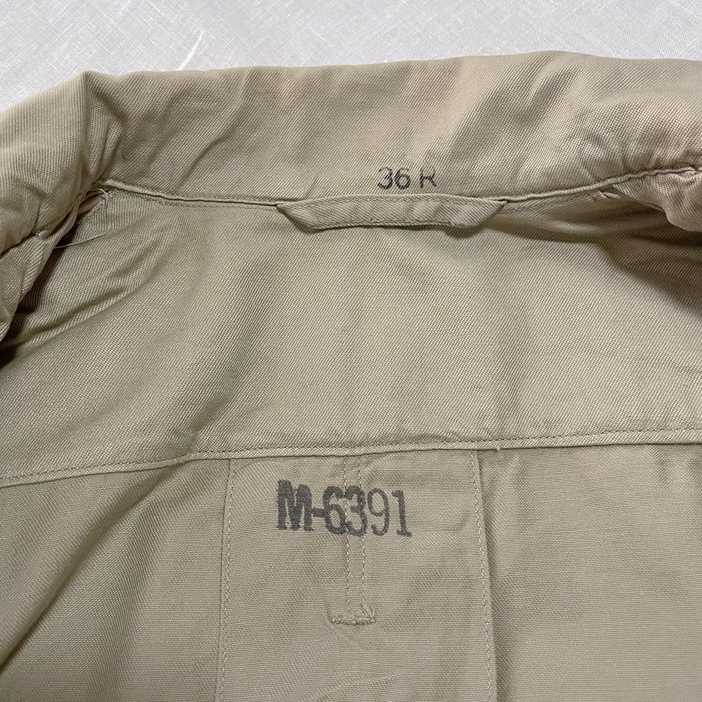 50s 米軍 USAF トロピカルジャケット 希少サイズ 36R ミリタリー 50s 米軍 USAF トロピカルジャケット 希少サイズ 36R ミリタリー
