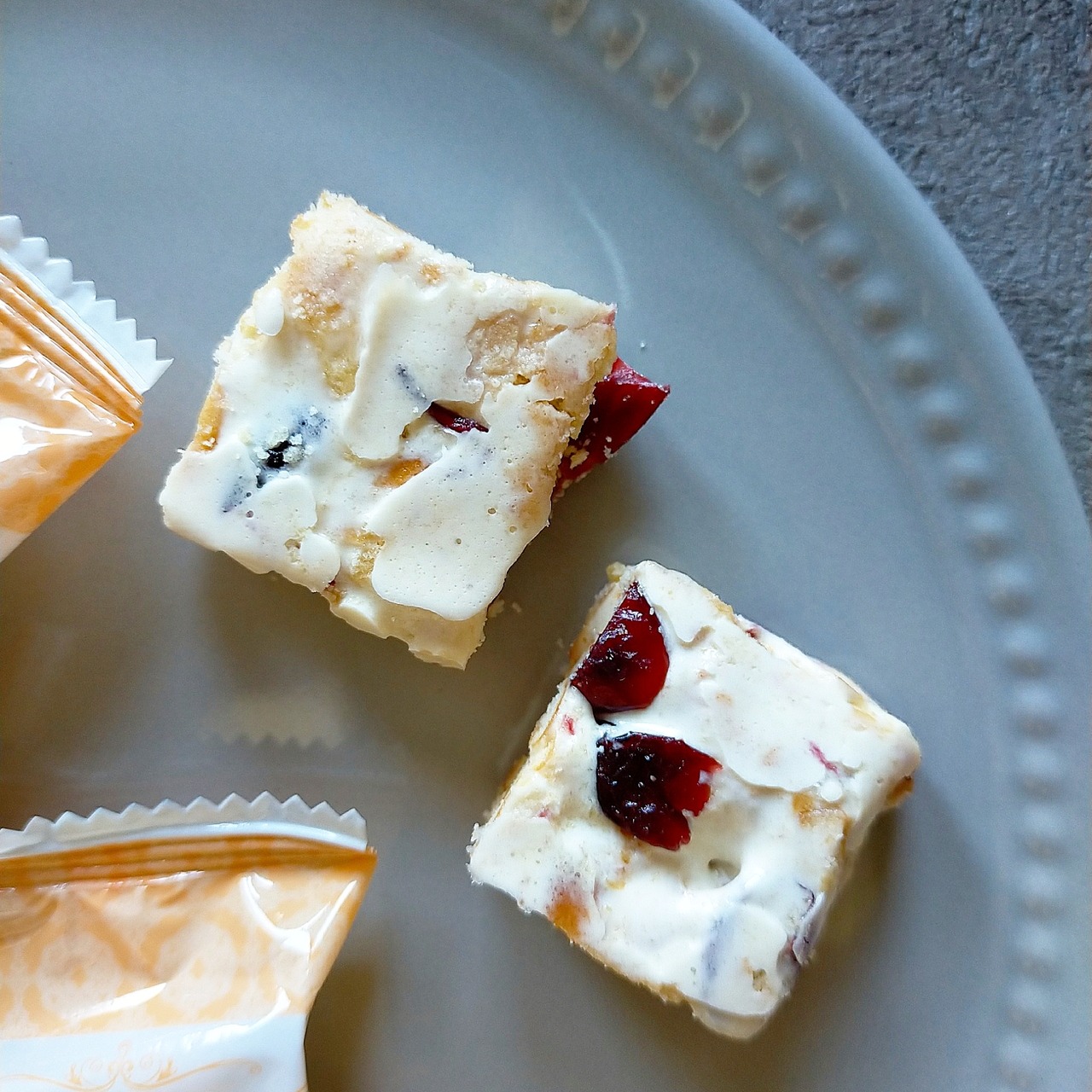 竹葉堂 ヌガークッキー（クランベリー味）