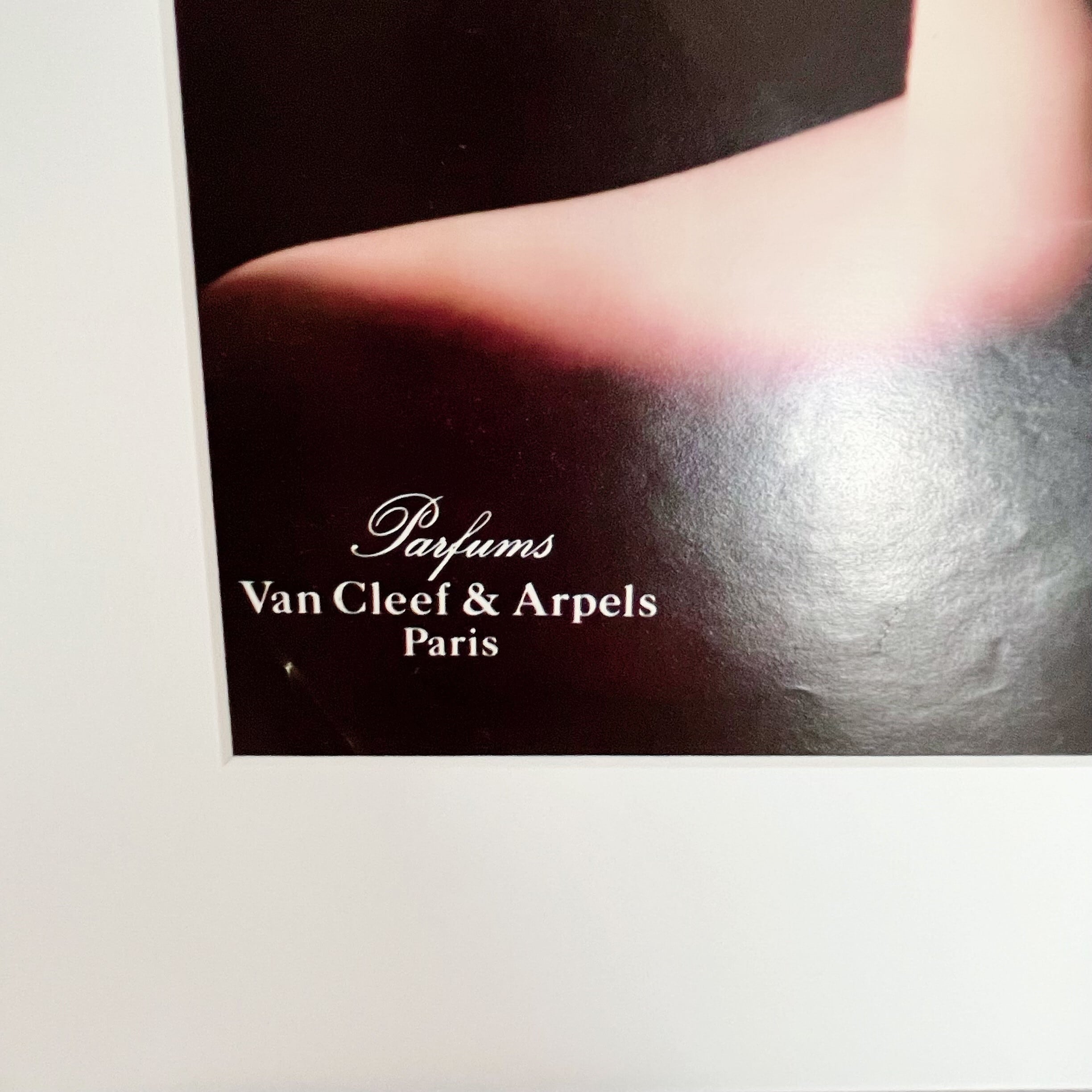 1980's ヴィンテージポスター(Van Cleef&Arpels) beabcbdab7d572c3c788373712edbc