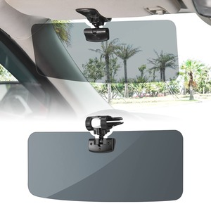 【努力特価】JOYTUTUS サンバイザー 車 SUV汎用 偏光サンバイザー カーサンバイザー フロント 日よけ グレー 左右前後調整可能 360°回転 アンチグレアカーサンバイザ 紫外線 反射光 眩しさ避け 意匠権を取得 日射し 照り返しを簡単カット カー用品