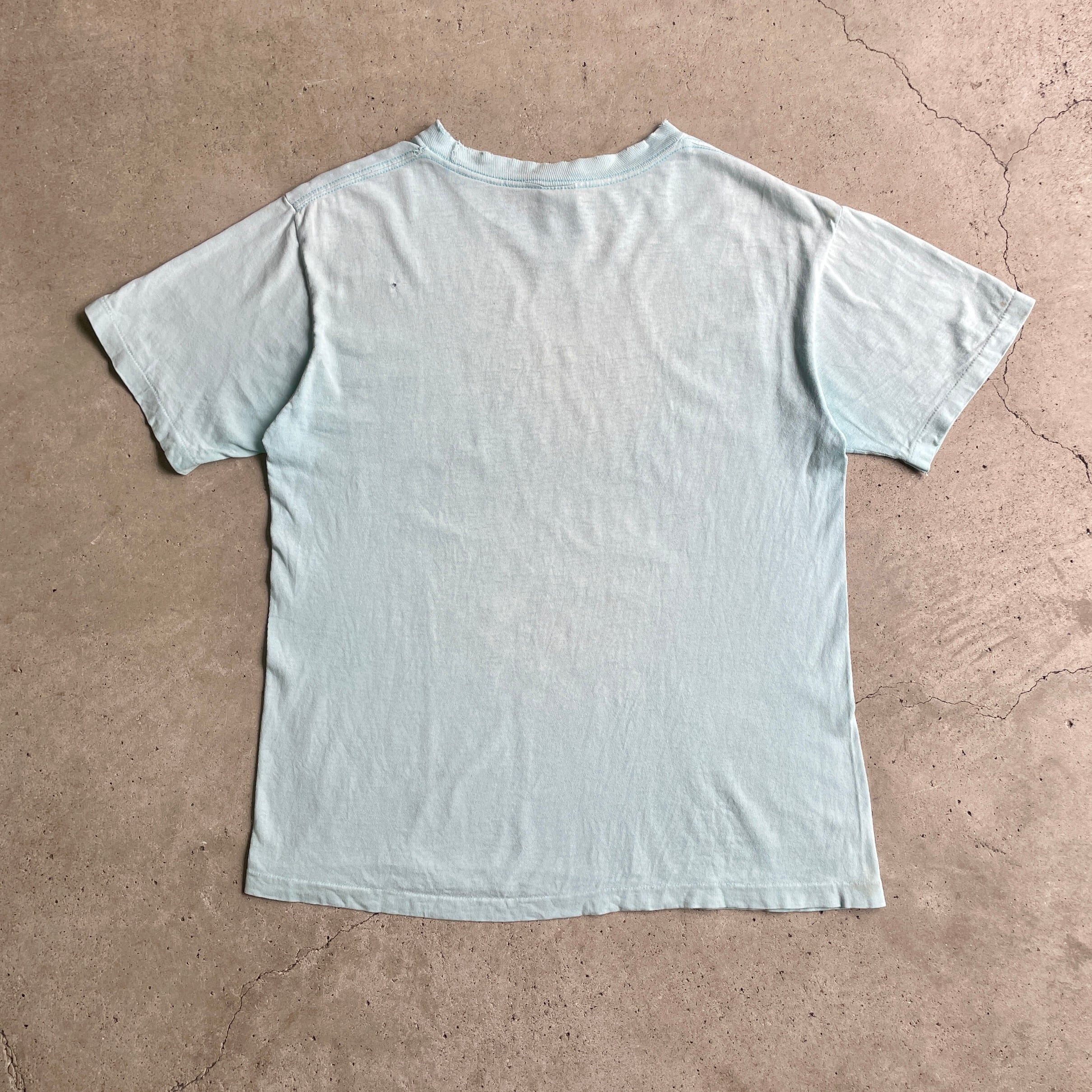 90年代 Ca-Max テディベア柄 アニマルプリントTシャツ USA製 メンズS ヴィンテージ /eaa260428