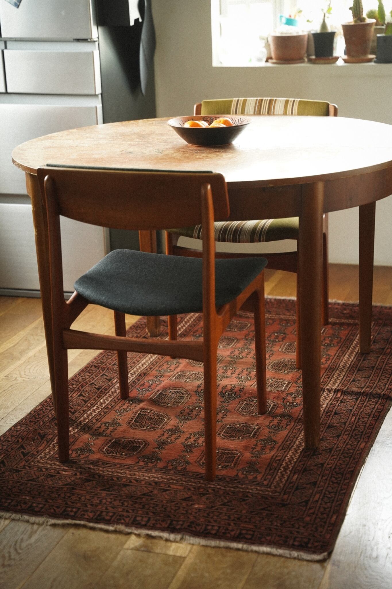 1377-Vintage Turkmen Waziri rug