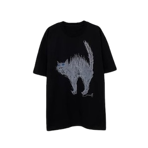 Cat Silhouette Unique T-Shirt