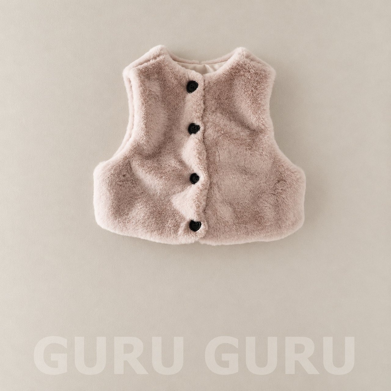 GURUGURU［取寄］cozy fur vest 26winter