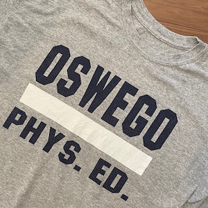 【USA古着】OSWEGO プリント 半袖 Tシャツ メンズXL相当 アメリカ古着