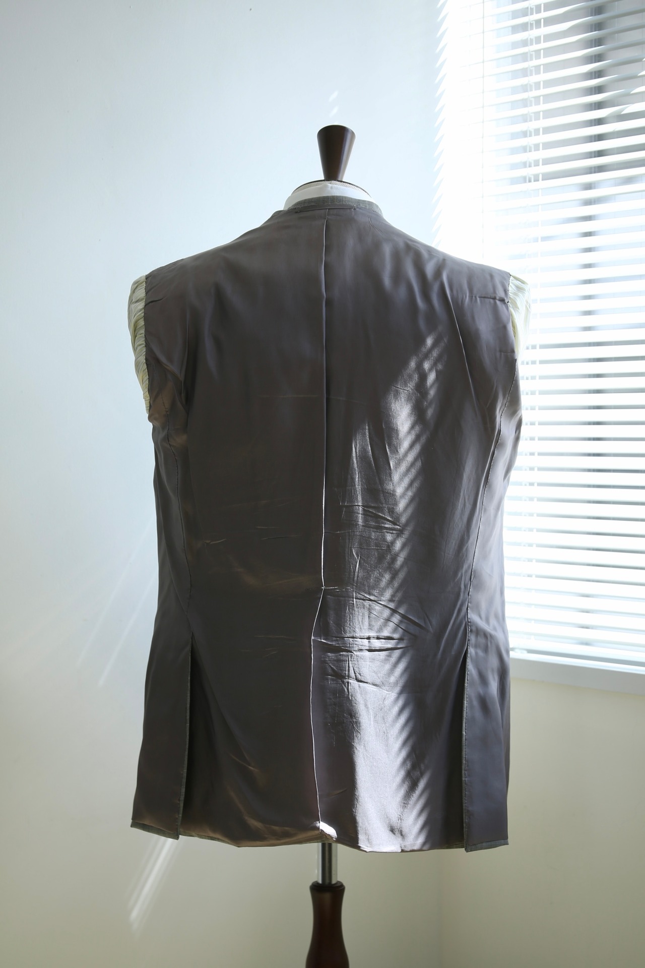 【COSTANTINO】コスタンティーノ 注文服 シングルスーツ ミディアムグレー Size: 48eq / Vintage