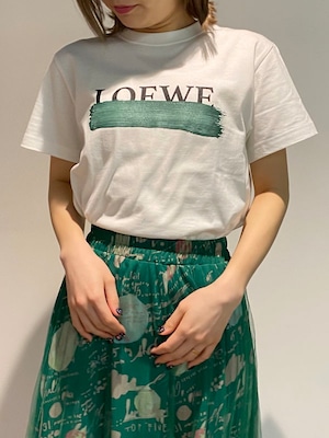 LEロゴ消しTee［Color:ホワイト,ブラック］［SIZE:S］