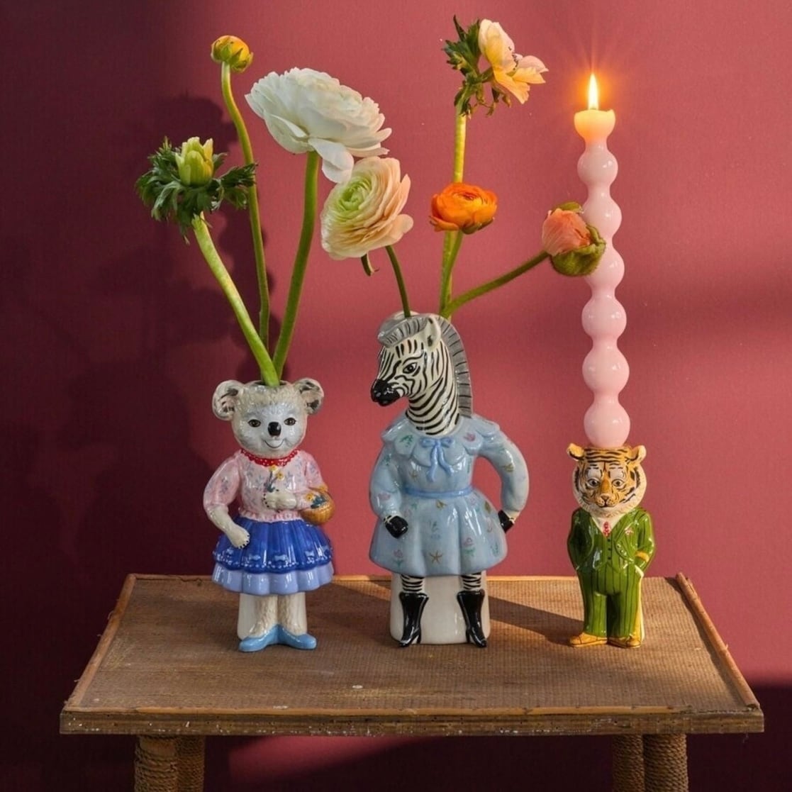 NathalieLete×rice(ナタリーレテ/ライス)フラワーベース コアラ 花瓶