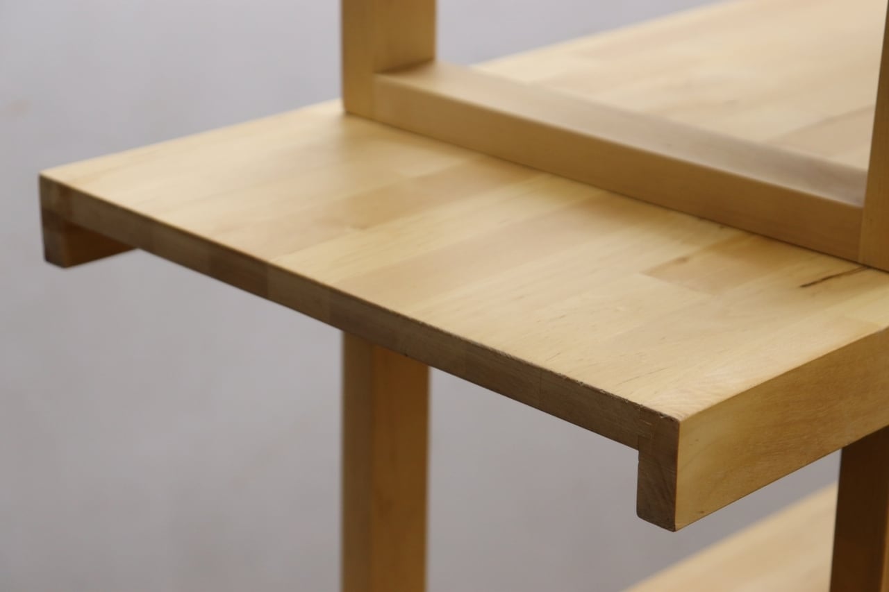美品 廃盤 IKEA VEBEROD ヴェベロード 棚 シェルフ 北欧 バーチ ヴィンテージ オールド IKEA イケア 樺材 バーチ オープンシェルフ