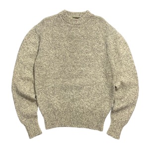USED 80's BOSTON TRADERS wool knit sweater - beige