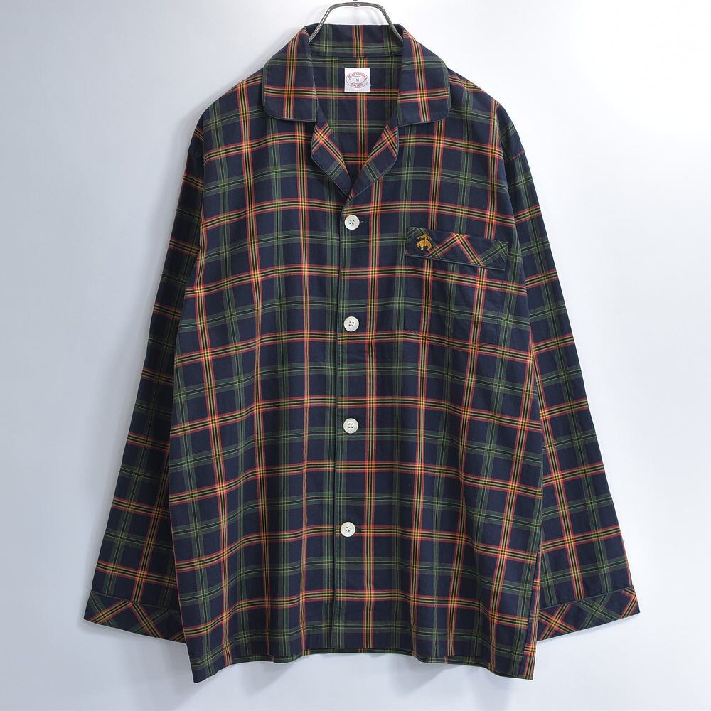 ブルックスブラザーズ REGENT刺繍ロゴ 長袖　まマルチカラーチェックシャツ ノンアイロン スーピマコットンストレッチ ギンガムチェック