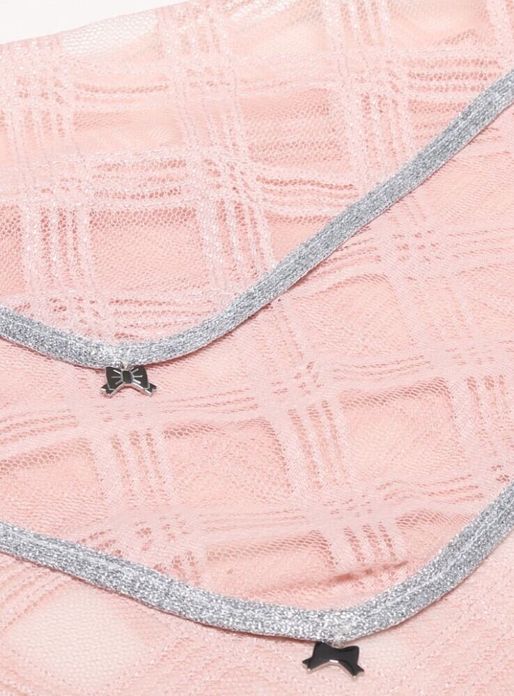 予約【orolo】mesh blanket (Pink)