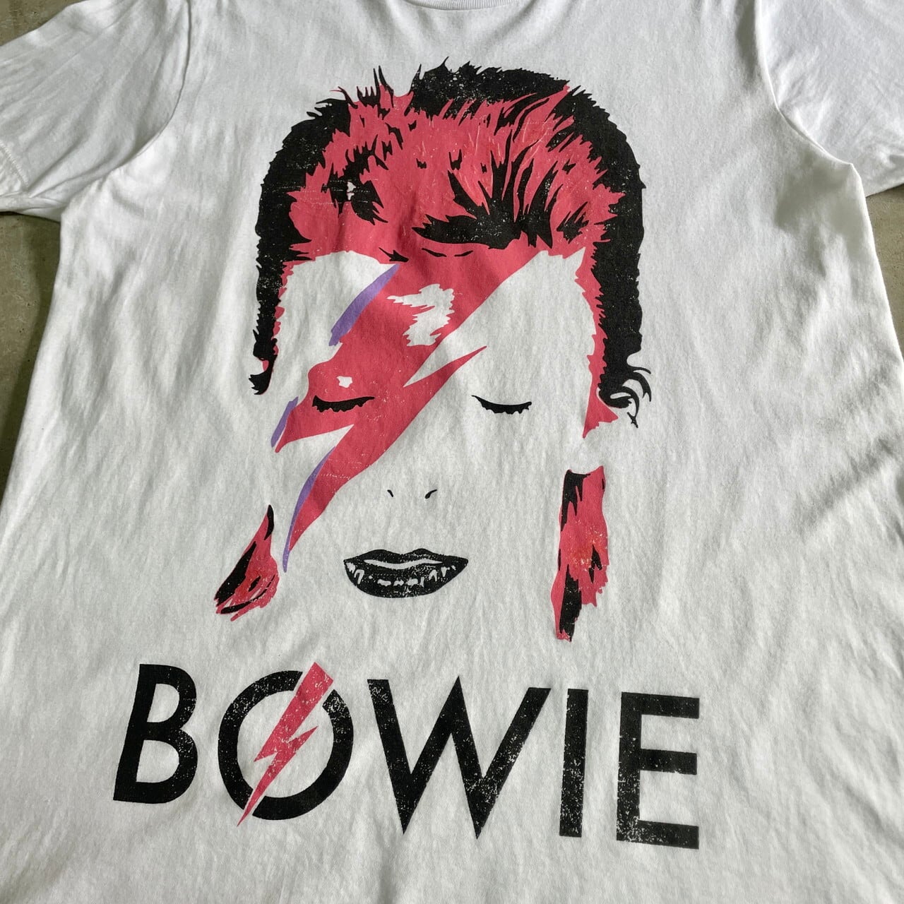 David Bowie デヴィッド ボウイ 長袖 Tシャツ L バンド 音楽 - Tシャツ