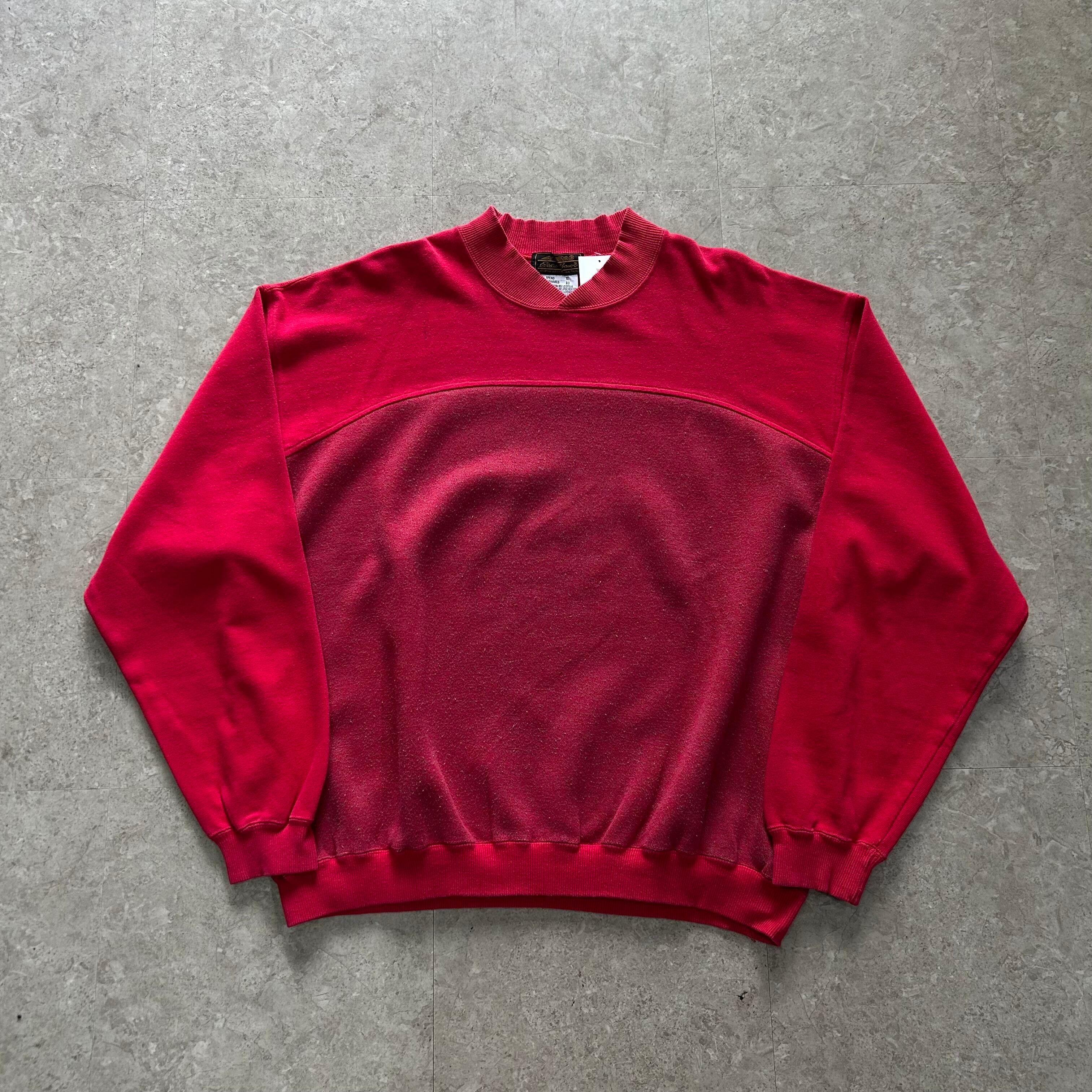 〜90s Eddie Bauer 2tone sweat【仙台店】