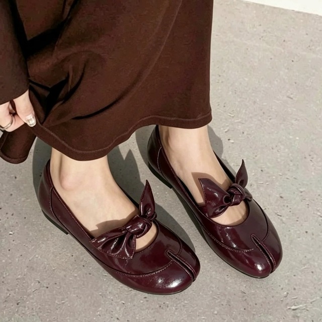 【34-40】Flat Tabi shoes　M1284