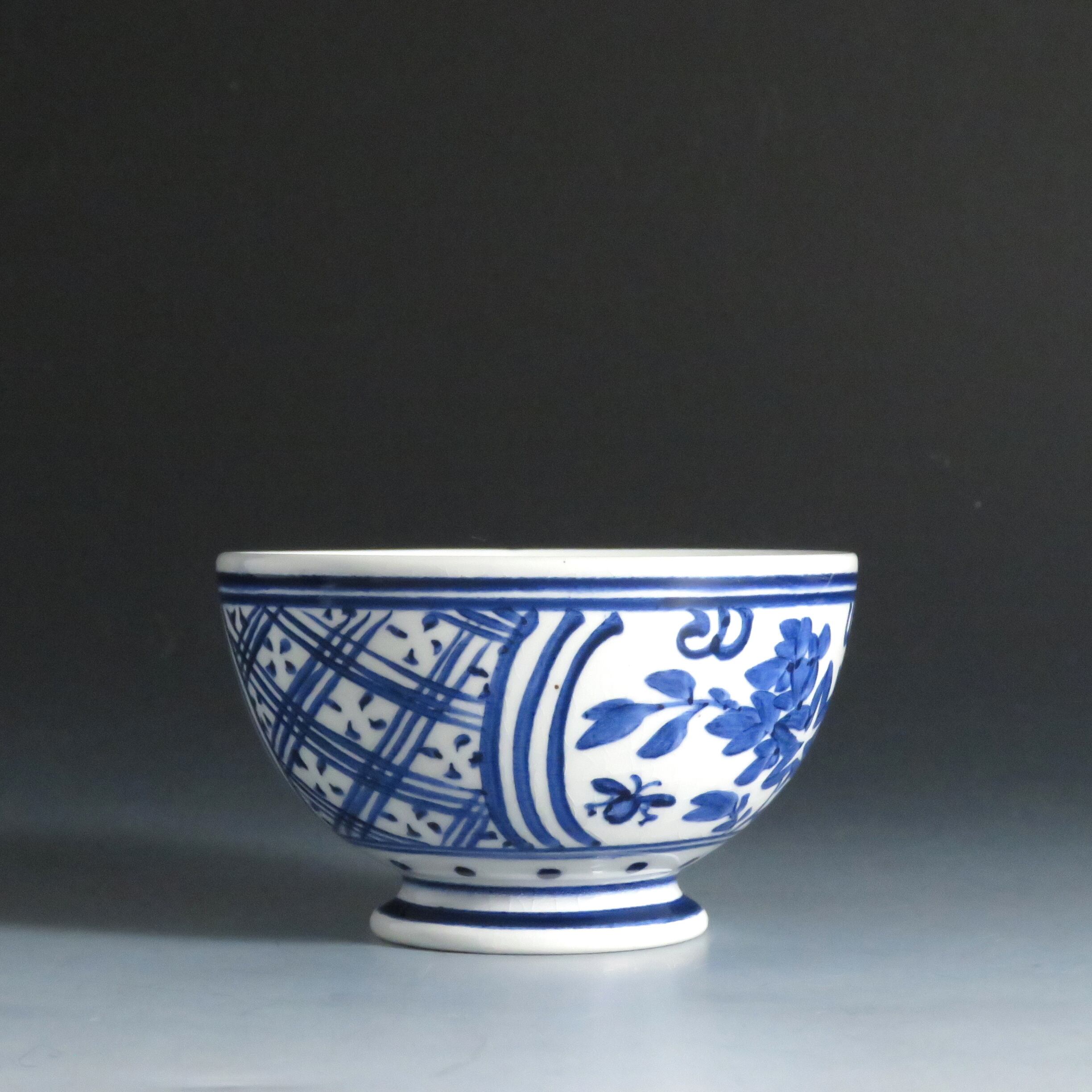 染付け花鳥文輪花大鉢 デルフト陶器 17世紀 オランダ 江戸時代初期 Yahoo!