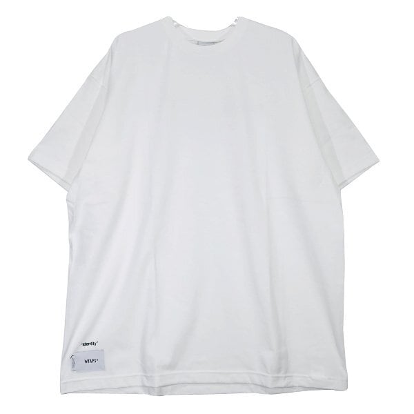 wtaps 221ATDT-STM07S IDENTITY Tシャツ　ホワイト白