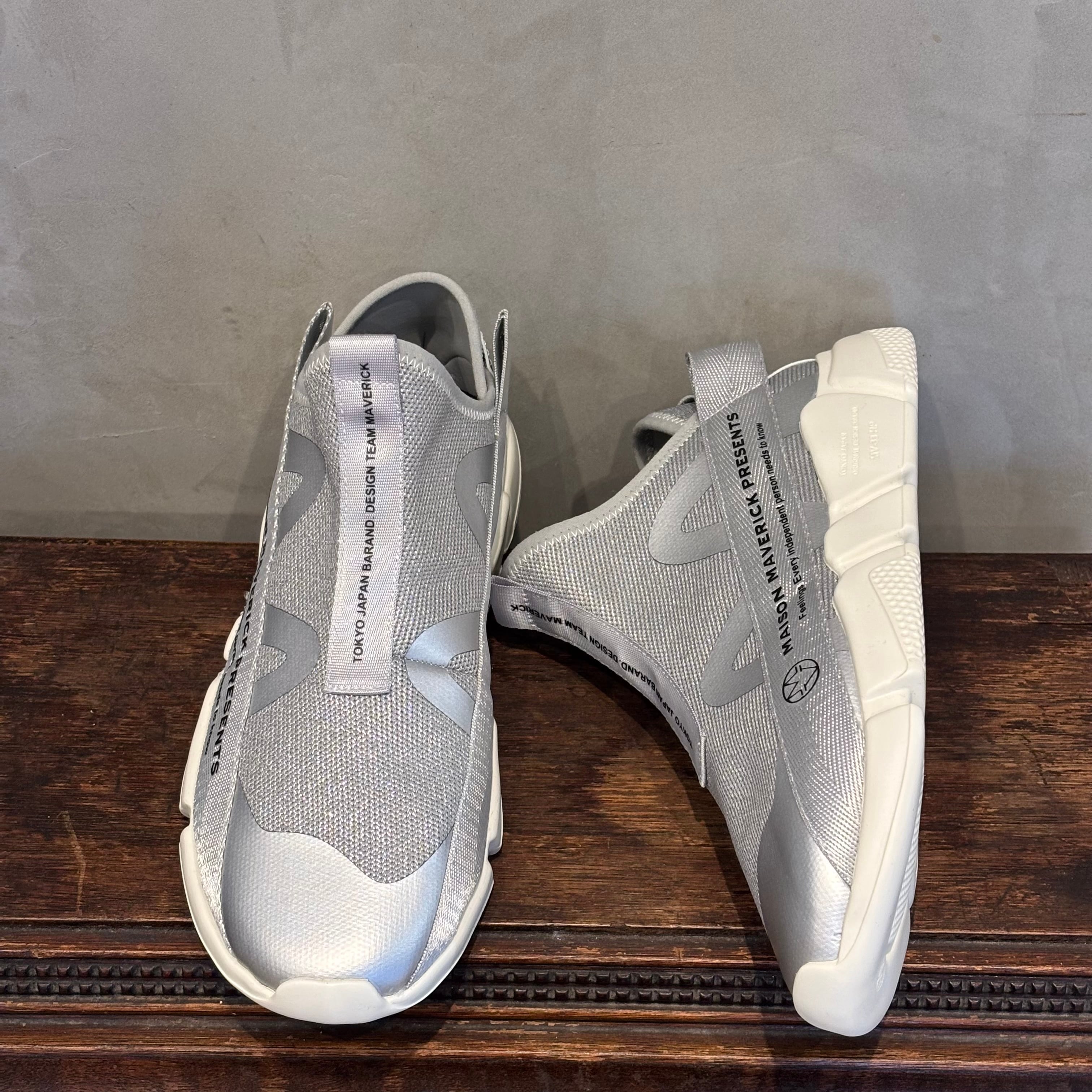 再入荷!】MAISON MAVERICK PRESENTS/Dad Slip-ons Knit Sneakers 再入荷!】MAISON MAVERICK PRESENTS/Dad Slip-ons Knit Sneakers