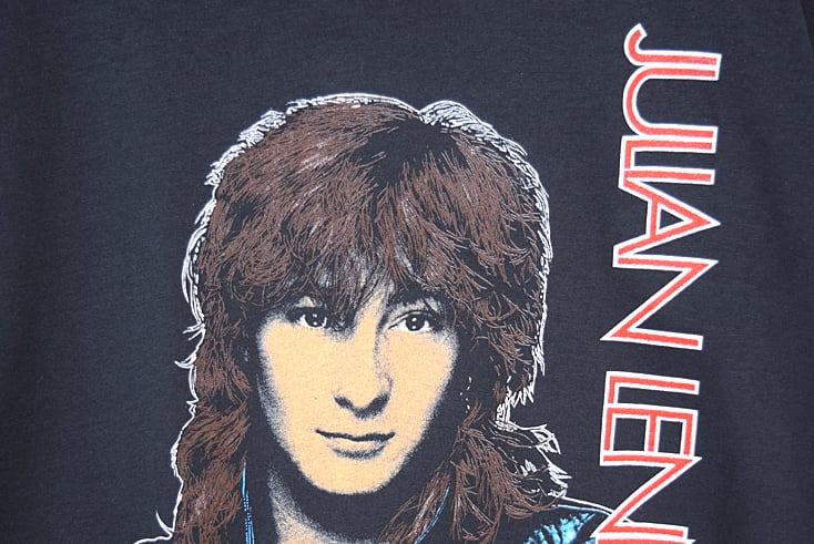 80S ジュリアンレノン ヴィンテージTシャツ ヴァロッテ ロックTシャツ