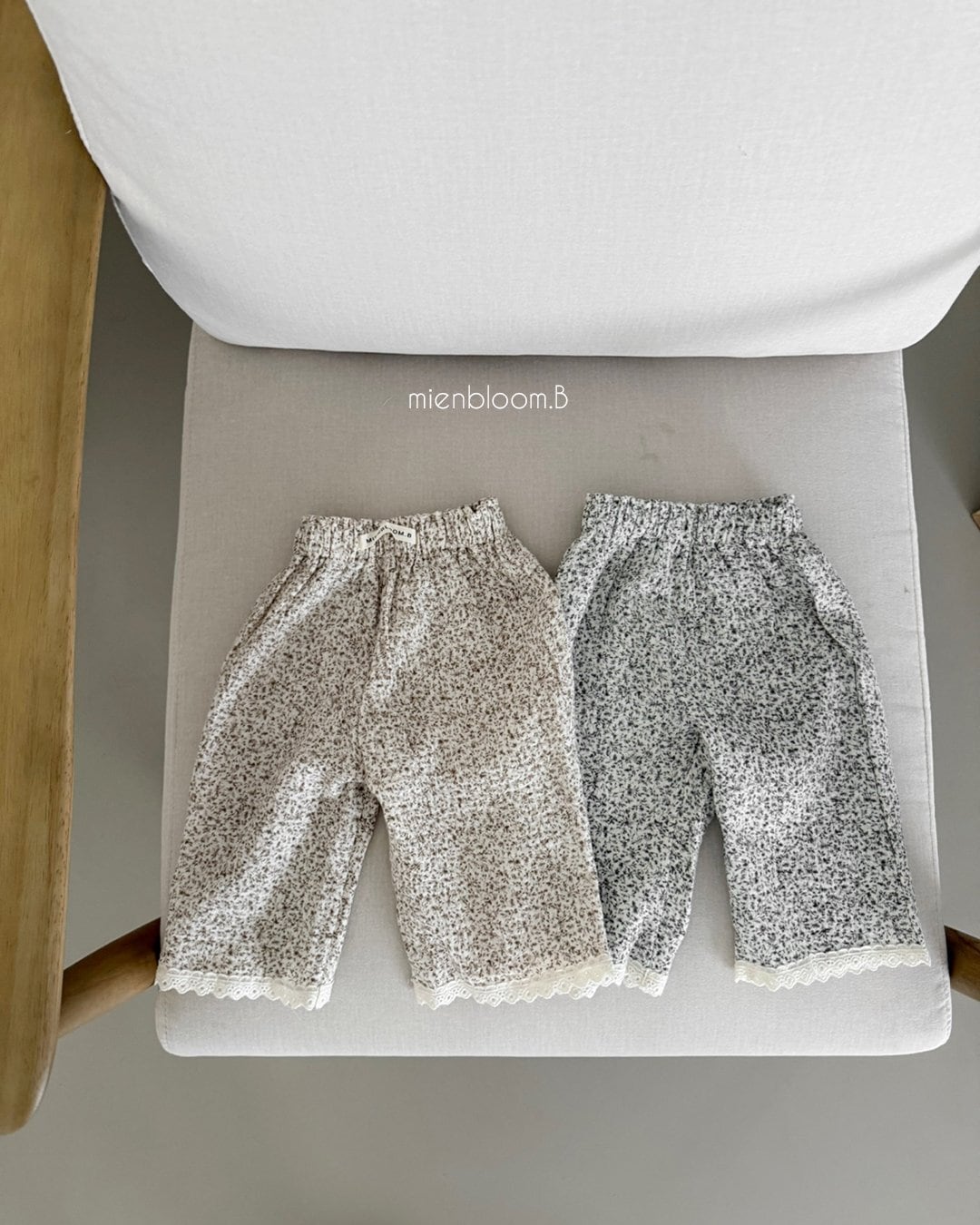 送料無料【予約】/ baby水彩画パンツ / mienbloom