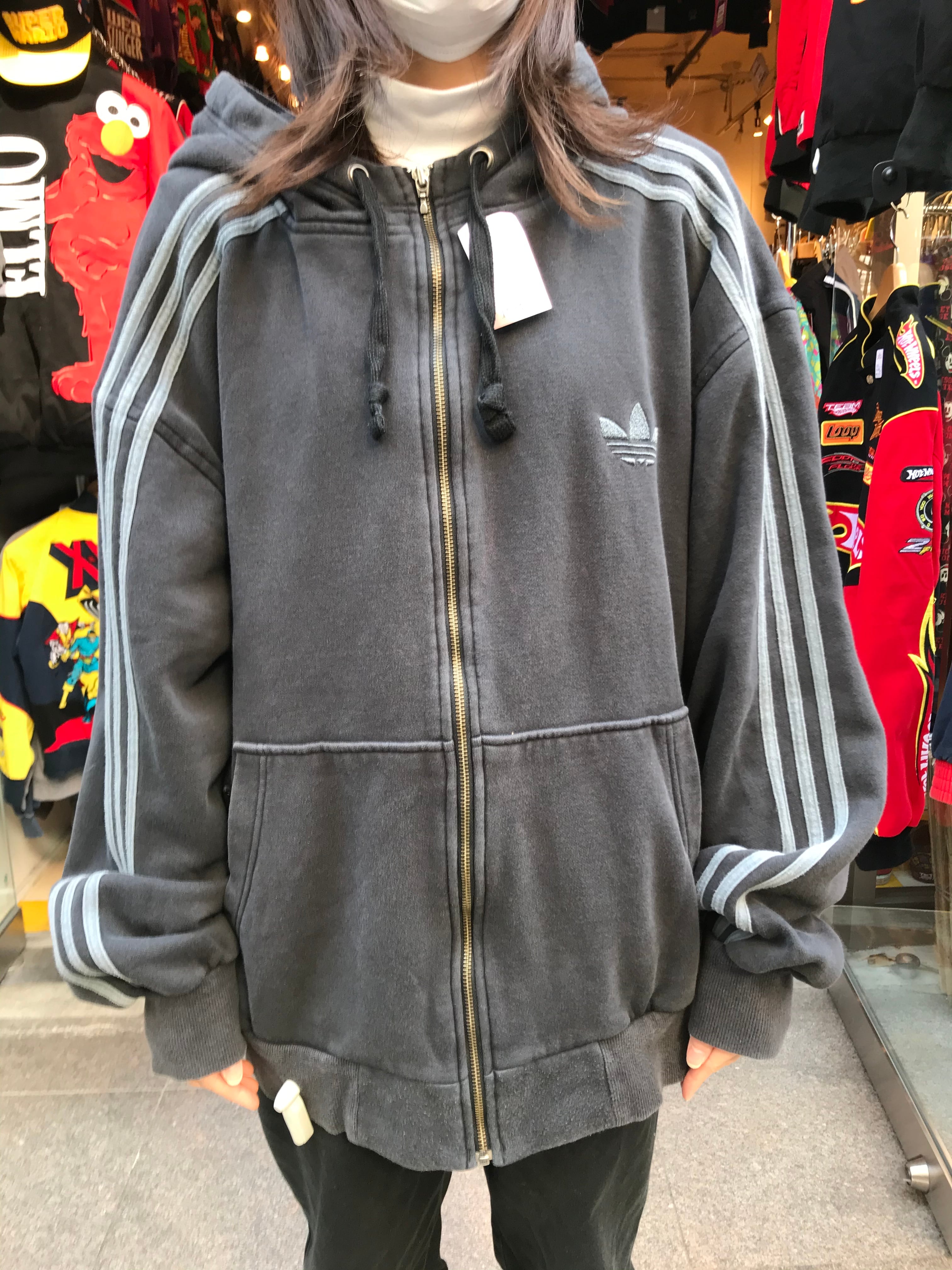 used adidas originals アディダス ジップパーカー | わんだぶ