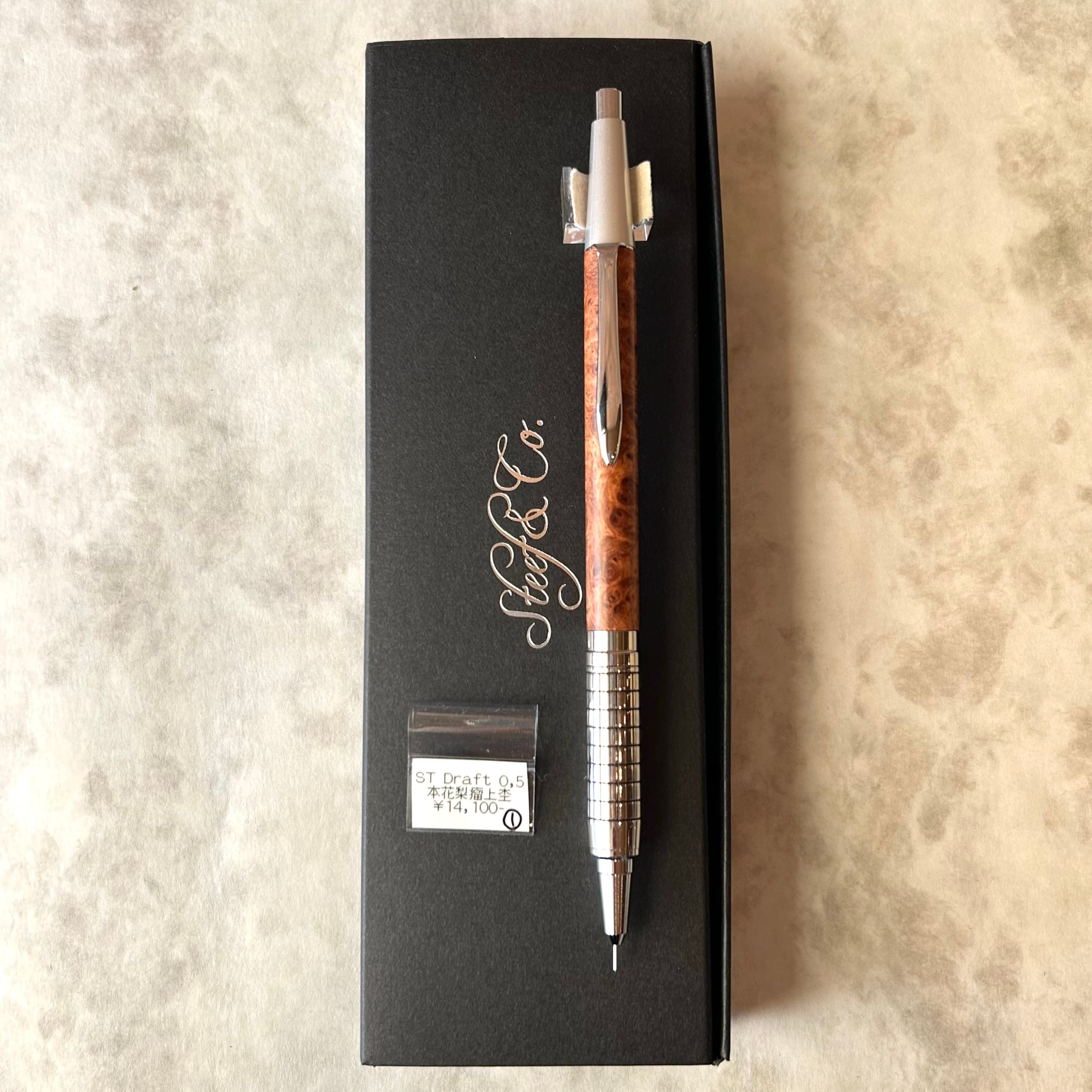 Steef&Co ST Draft 短軸メカセット【本花梨瘤上杢】① | ペンネジューク