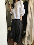 【新作5%OFF・3日間】Linen Simple Tops_2colors