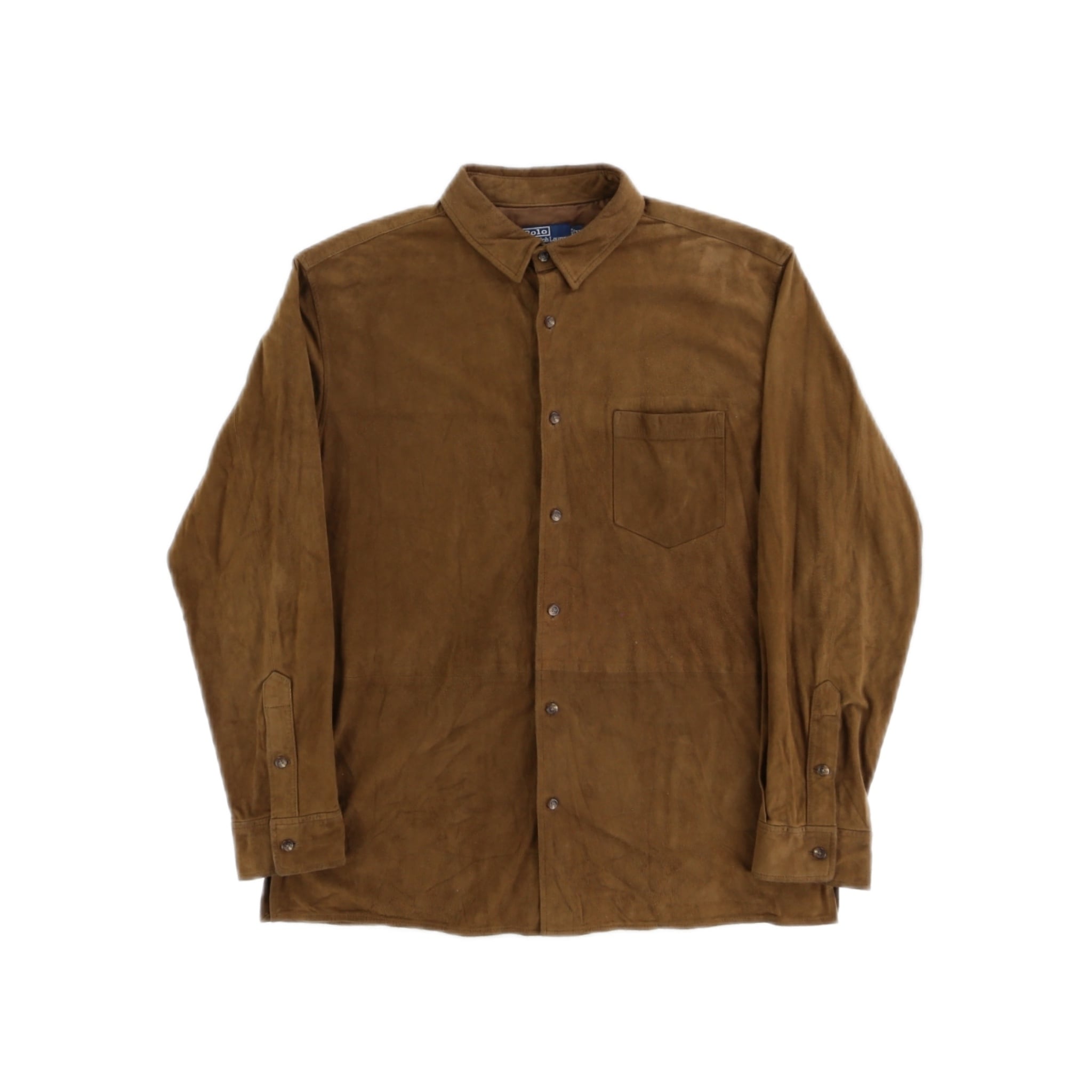 Polo by Ralph Lauren リアル スエードレザー シャツジャケット【FF 