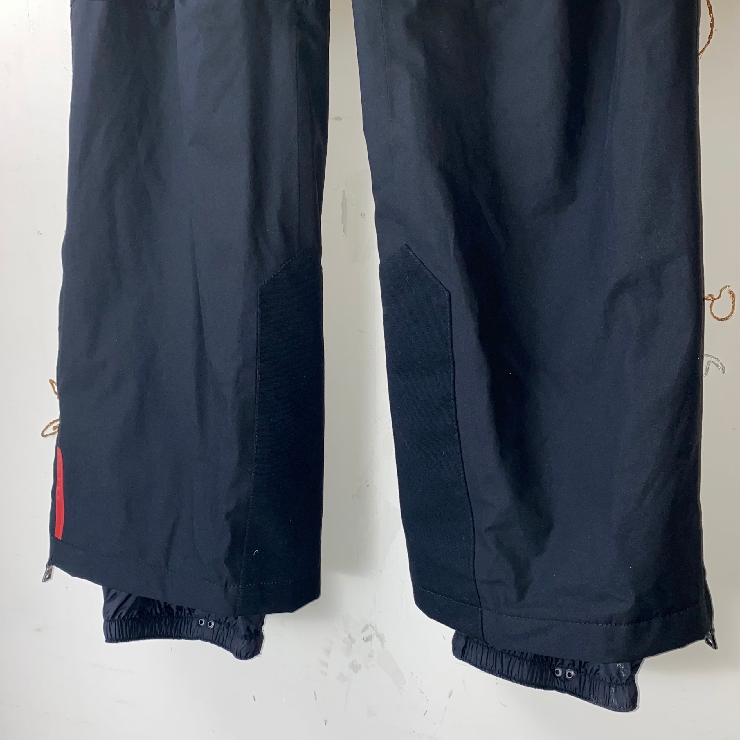 総丈108cmprada sport ロゴ　GORE-TEX ゴアテックス　ナイロンパンツ