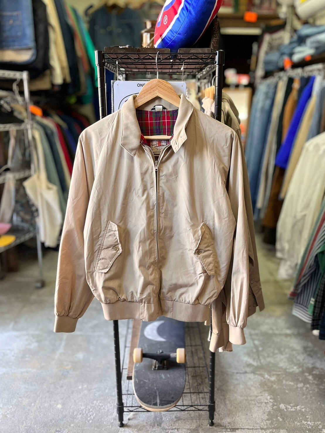 80s BARACUTA G9 ハリントンジャケット ダークグリーン