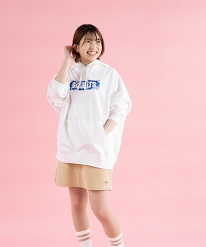 LOGO BLUE CAMOUFLAGE PARKA ”white” / 迷彩ロゴパーカー