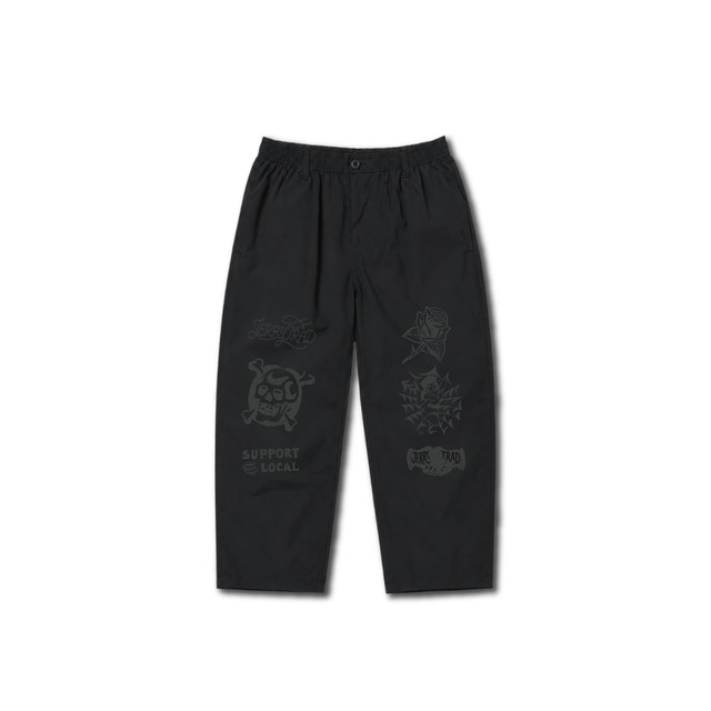 JERRYTRAD TAFFETA PANTS / BLK