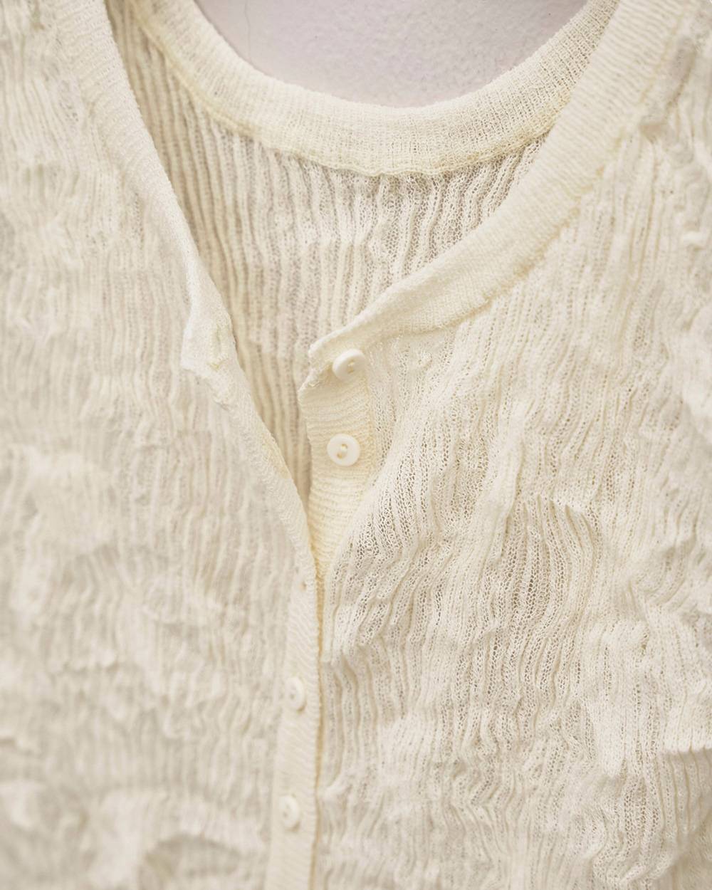TODAYFUL】2way Sheer Knitvest | LASHIC
