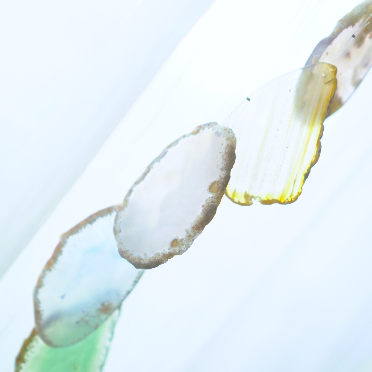 Italian Gelato - アゲートヒーリングチャイム / Agate Sun Catcher Wind Chime 059