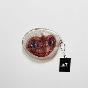 E.T. satin pouch "Big face"