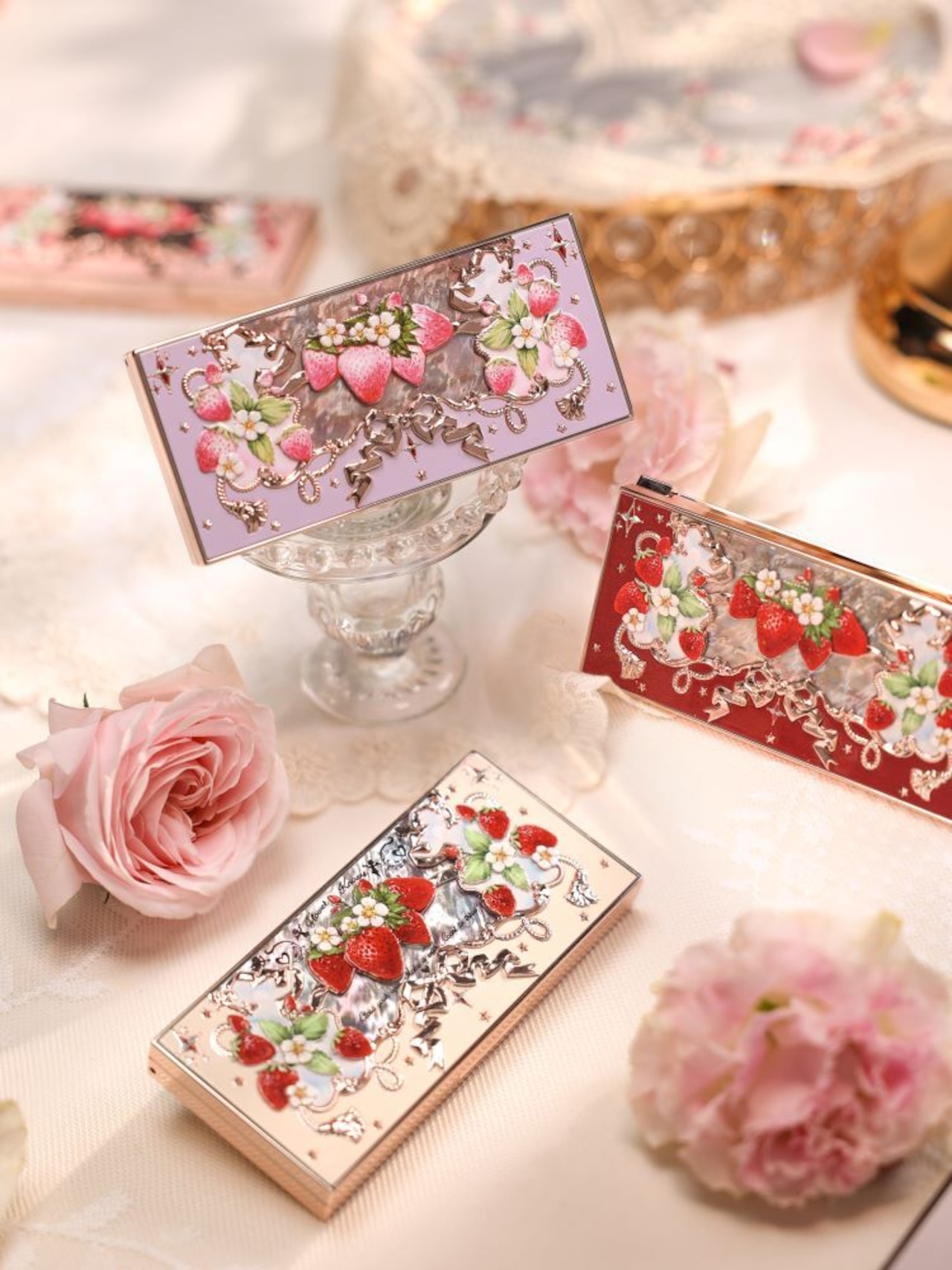 FlowerKnows(フラワーノーズ)ストロベリーロココシリーズ アイシャドウパレット