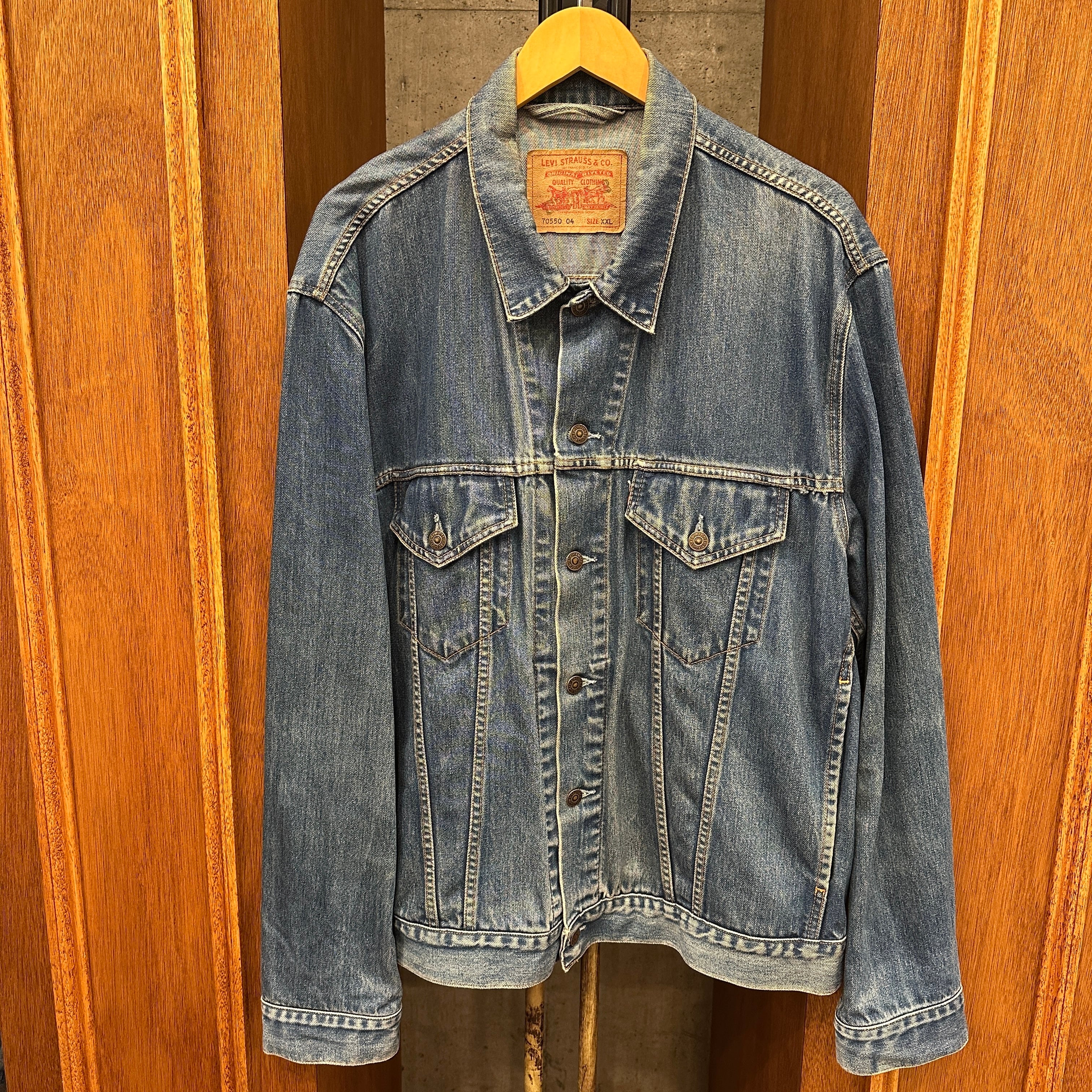 LEVI'S DENIM JACKET 70550 XXL ⑧ | safarionline