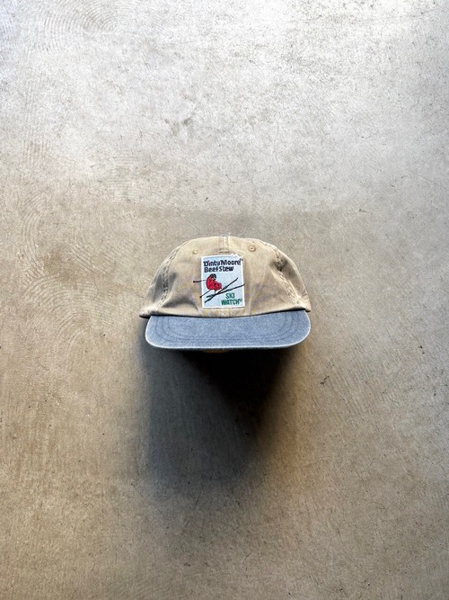 6PANEL 2TONE COTTON CAP “Dinty moore Beefstew”