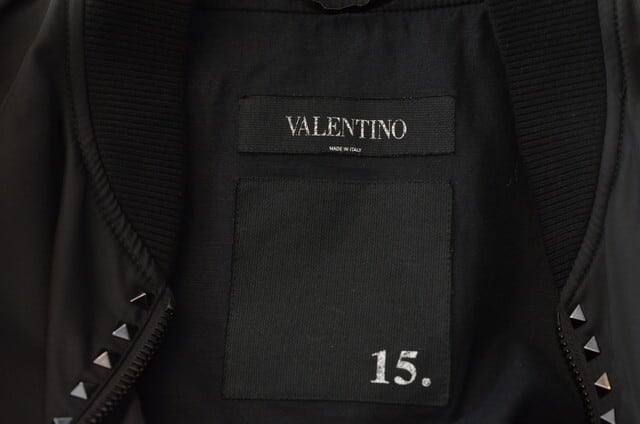 VALENTINO ロックスタッズナイロンMA-1 | goodbadstore VALENTINO ロックスタッズナイロンMA-1 | goodbadstore