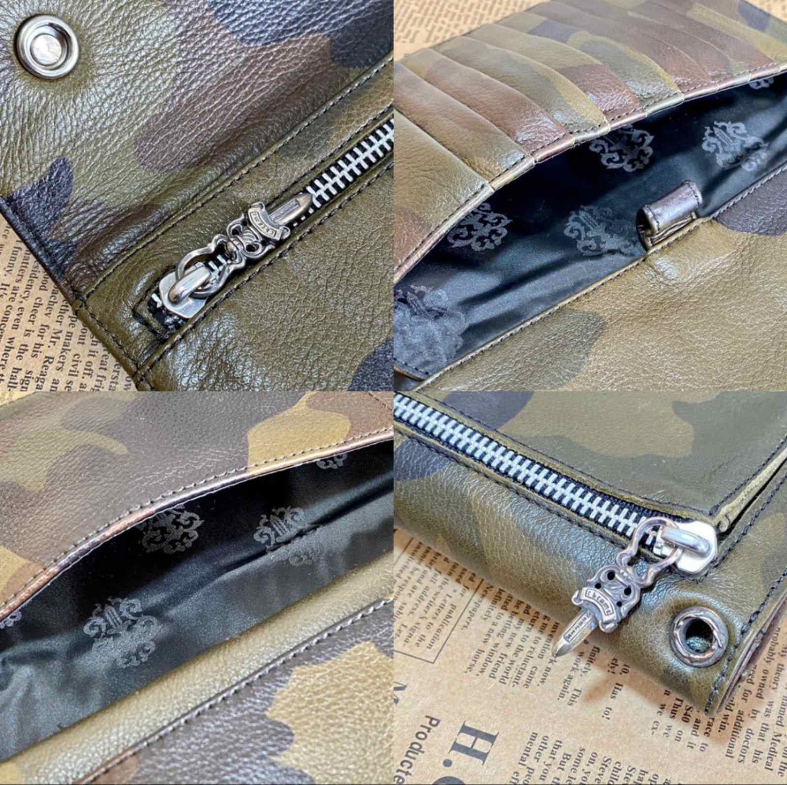 CHROME HEARTS クロムハーツ 財布 Wave Wallet ウェーブ CHROME HEARTS クロムハーツ 財布 Wave Wallet ウェーブ