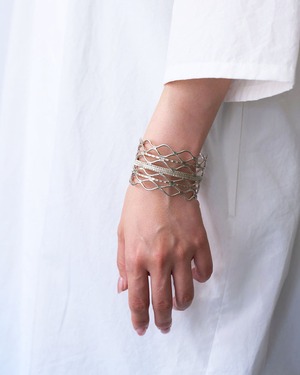Karensilver bangle / Thailand