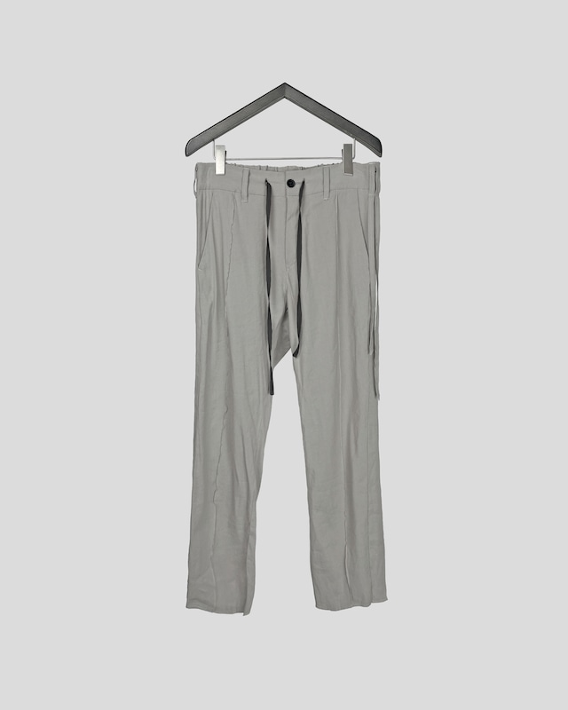 ASKYY / STRETCH LINEN SLACKS / LGRY