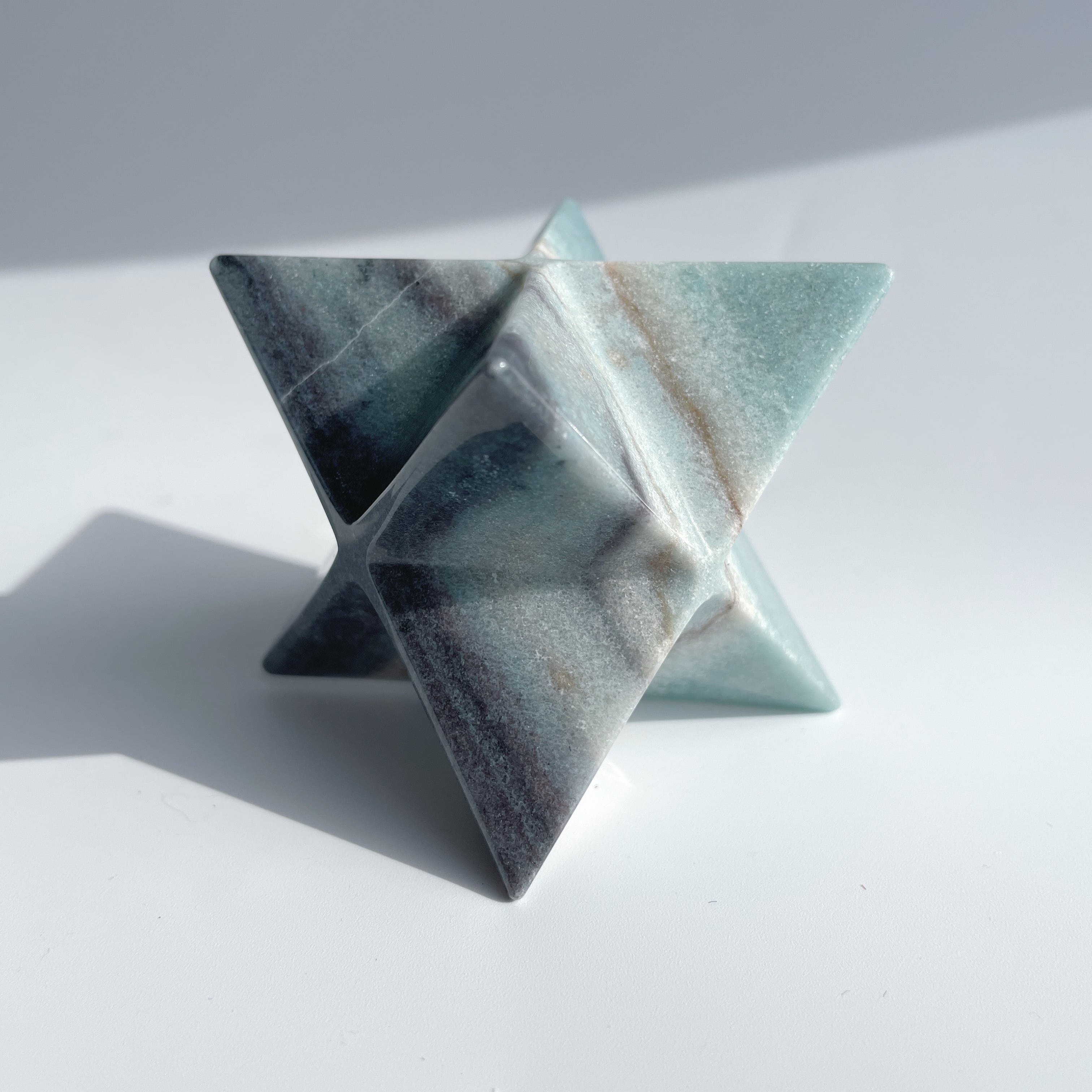 トロレアイトインクォーツ(トロール石)マカバ04◇Trolleite◇天然石・パワーストーン