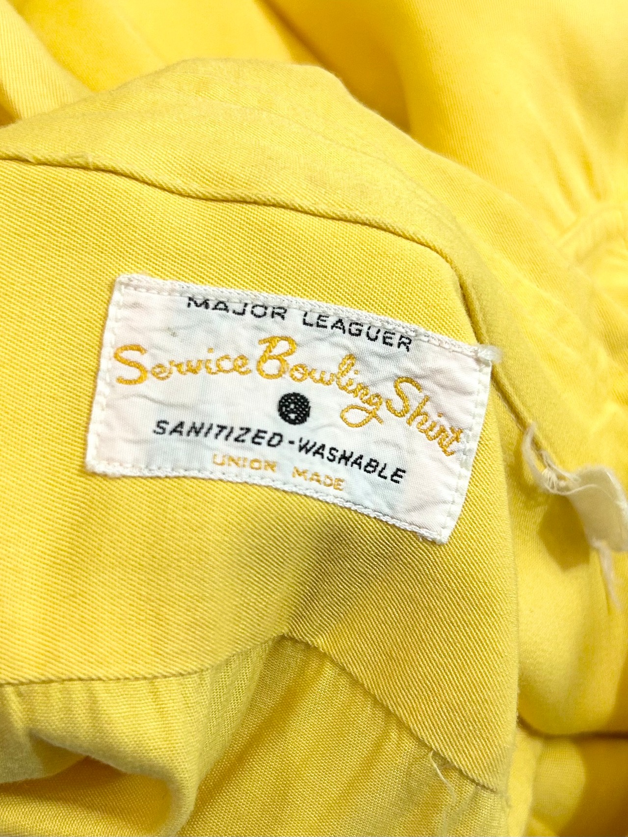 60s SERVICE BORING SHIRT Size XL