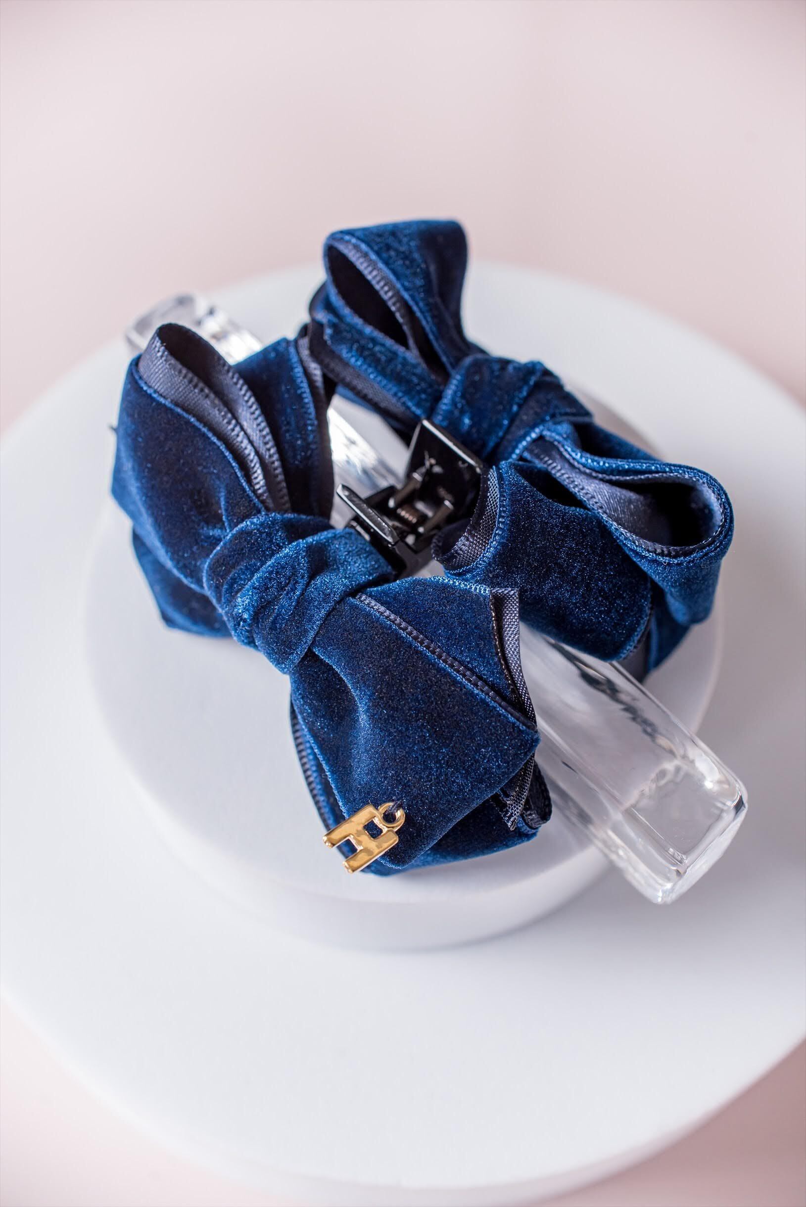 ベロアサテンワニクリップ ミニ | THE HANY 公式オンラインショップ