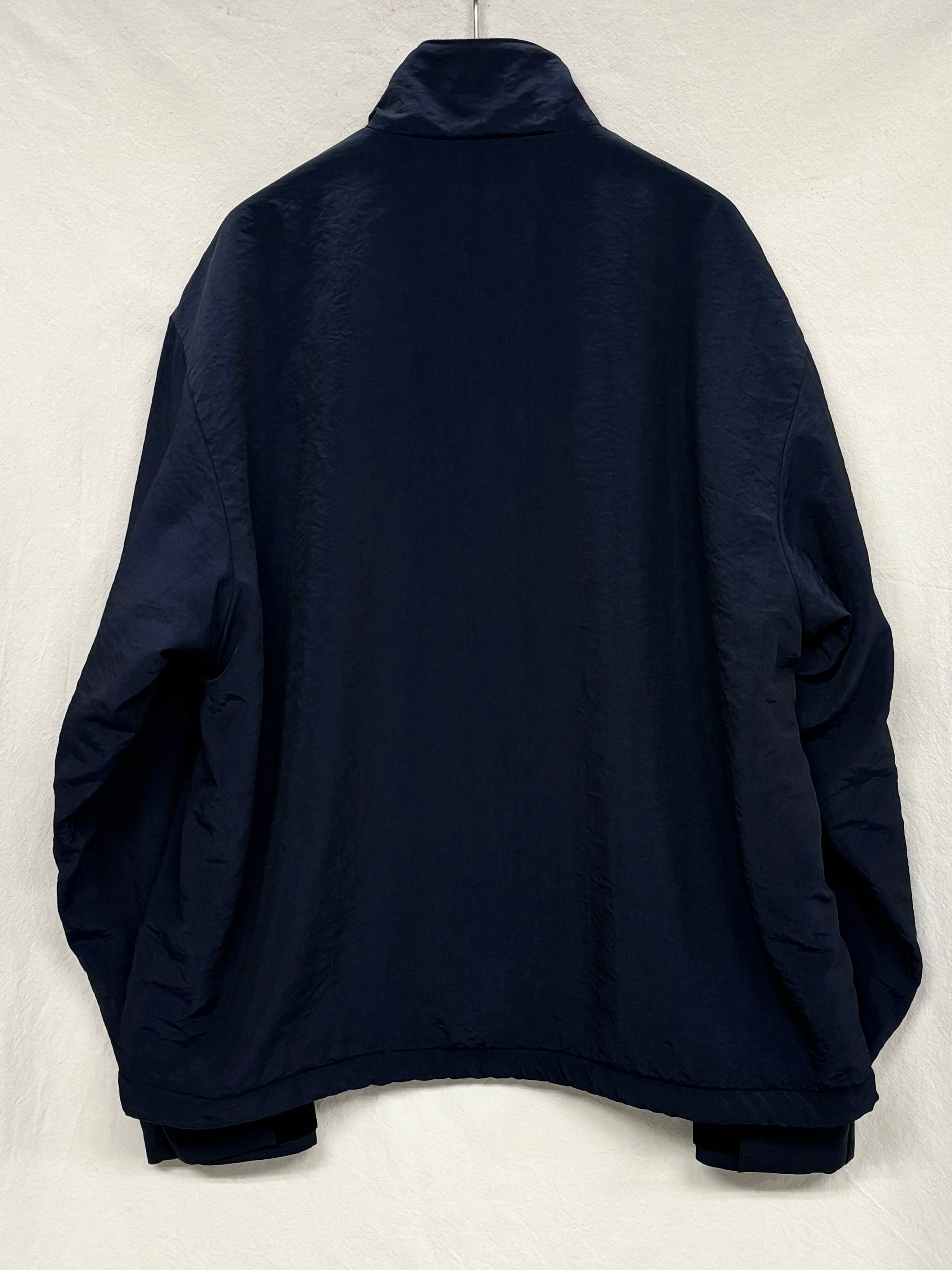 awasa / nylon silk PCS pullover jacket (NAVY) | THE MODERN AGE