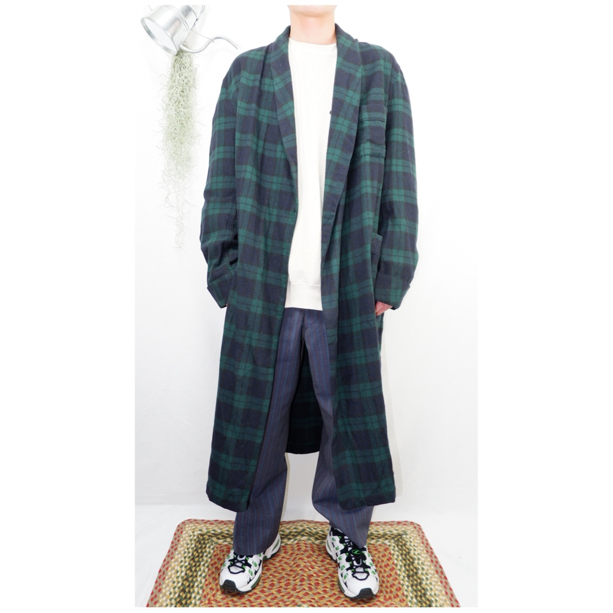 L] PENDLETON Wool Check Gown | ペンドルトン ウール チェック ガウン