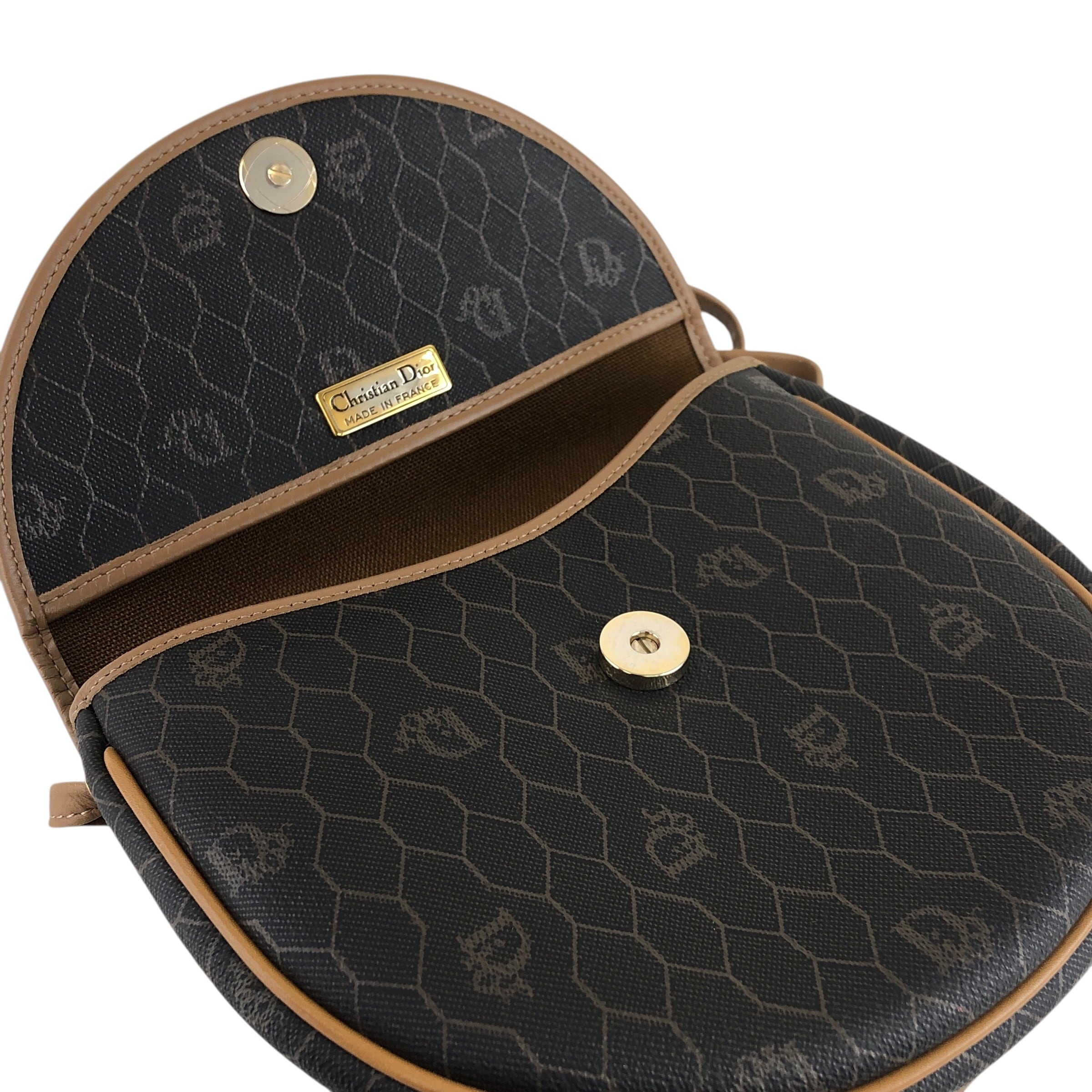 Christian Dior クリスチャン ディオール ハニカム柄 ショルダーバッグ